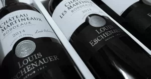 2014 Three Chateau Les Martineaux Bordeaux Bottles