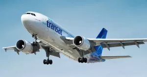 Air Transat Airbus A310 in flight