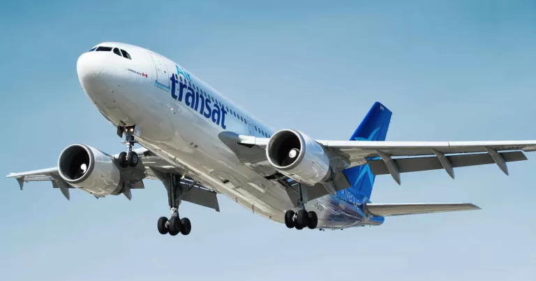 Air Transat Airbus A310 in flight